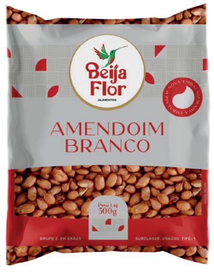 AMENDOIM BEIJA FLOR BRANCO TIPO 1 – 500G