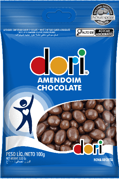 AMENDOIM DORI CHOCOLATE 100G