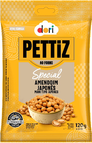 AMENDOIM DORI PETTIZ SPECIAL TIPO JAPONES 120G