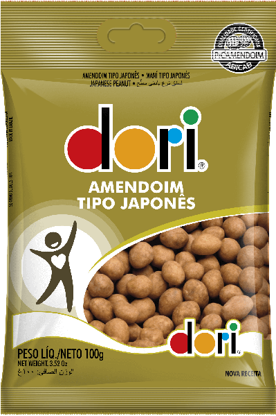 AMENDOIM DORI TIPO JAPONES SALGADO 100G