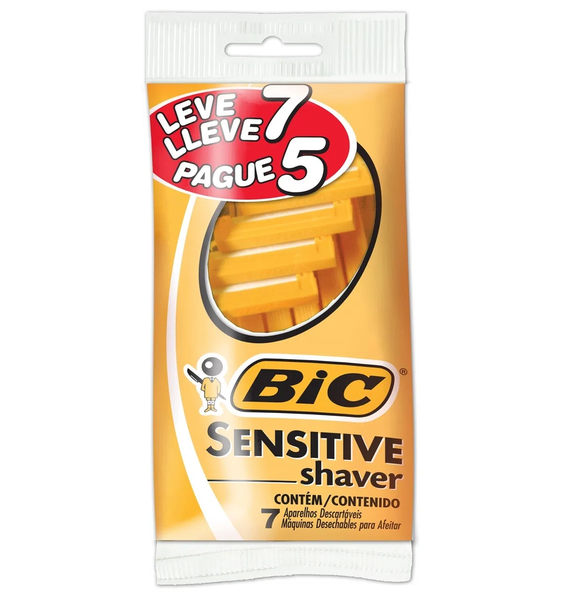 APARELHO DEPILADOR BIC SENSITIVE SHAVER LEVE 7 PAGUE 5