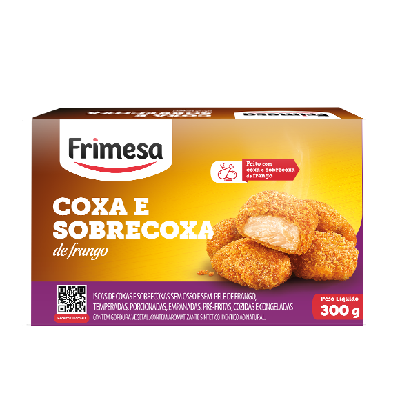 APERITIVO FRIMESA FRANGO COXA/SOBRECOXA 300G