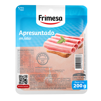 APRESUNTADO FRIMESA FATIADO 200G