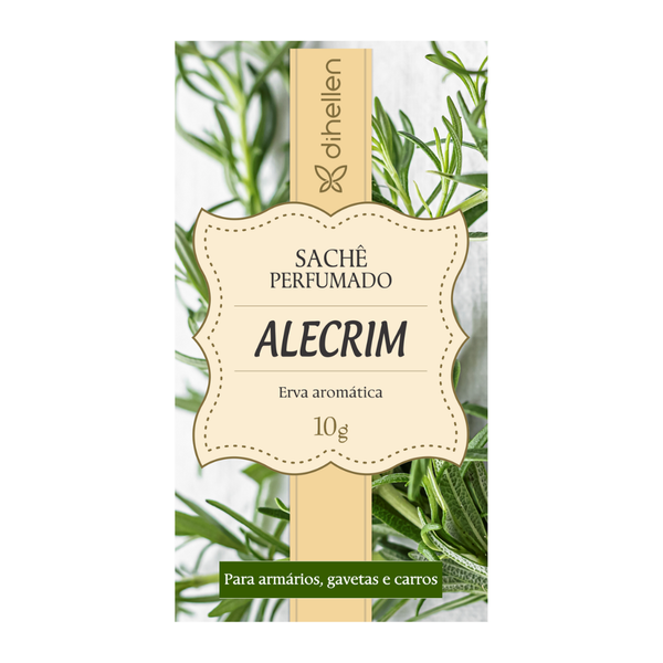 AROMATIZANTE AMBIENTE DI HELLEN ALECRIM 10G