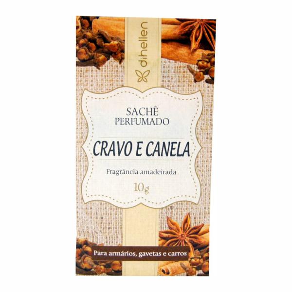 AROMATIZANTE AMBIENTE DI HELLEN CRAVO E CANELA 10G