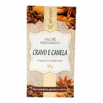 AROMATIZANTE AMBIENTE DI HELLEN CRAVO E CANELA 10G