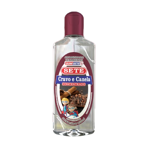 AROMATIZANTE AMBIENTE SETE CONCENTRADO CRAVO E CANELA 120ML