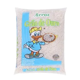 ARROZ GRAO DE OURO LONGO FINO POLIDO TIPO 1 - 2KG