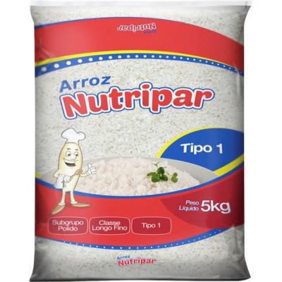 ARROZ NUTRIPAR POLIDO LONGO FINO TIPO 1 – 5KG
