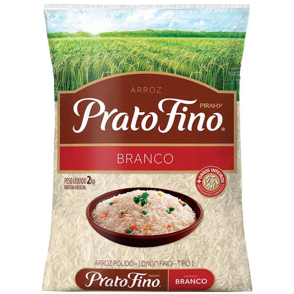 ARROZ PRATO FINO POLIDO LONGO FINO TIPO 1 - 2KG