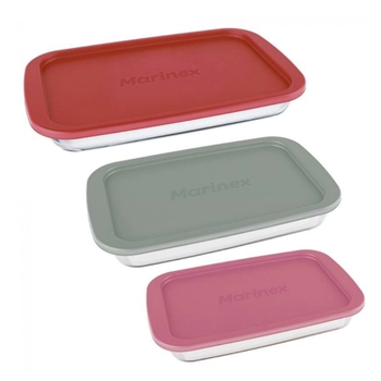 ASSADEIRA MARINEX RETANGULAR C/TAMPA 1,6LT REF.6532