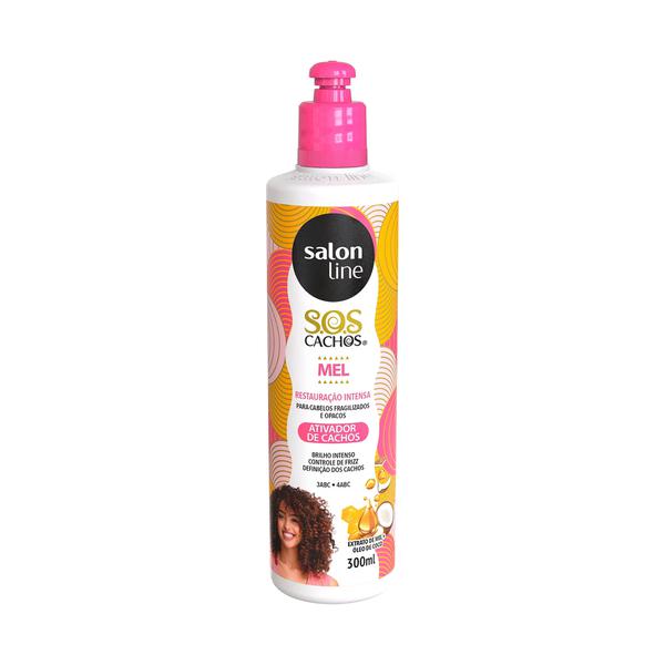 ATIVADOR CACHOS SALON LINE SOS CACHOS INTENSO 300ML