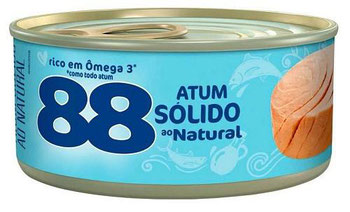 ATUM 88 SOLIDO AO NATURAL 140G