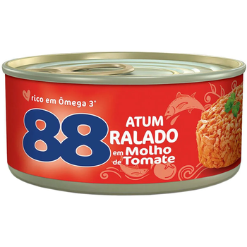 ATUM 88 RALADO EM MOLHO TOMATE 140G