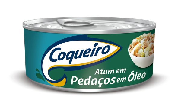 ATUM COQUEIRO PEDACOS EM OLEO 170G
