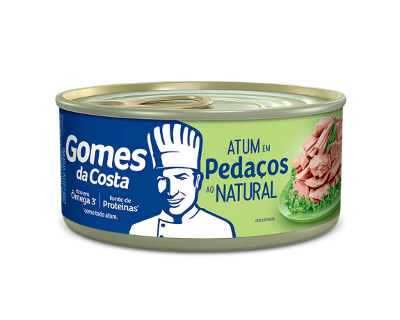 ATUM GOMES DA COSTA PEDACOS AO NATURAL 170G