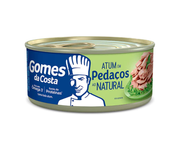 ATUM GOMES DA COSTA PEDACOS AO NATURAL 170G