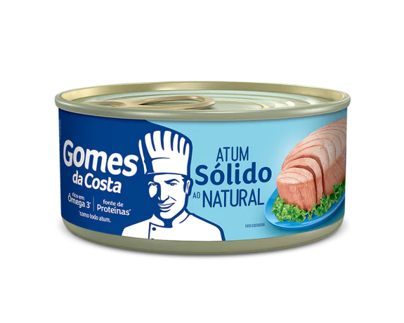 ATUM GOMES DA COSTA SOLIDO AO NATURAL 170G