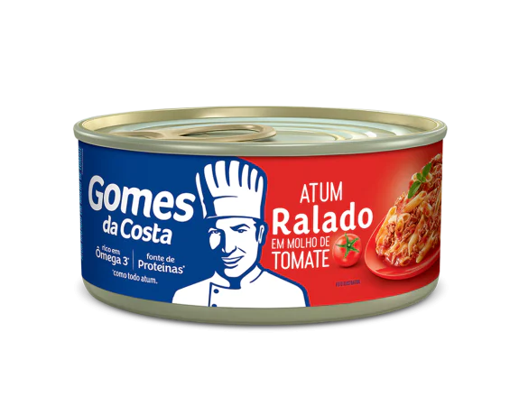 ATUM GOMES DA COSTA RALADO EM MOLHO TOMATE 170G