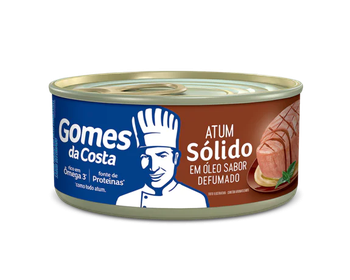 ATUM GOMES DA COSTA SOLIDO EM OLEO DEFUMADO 170G