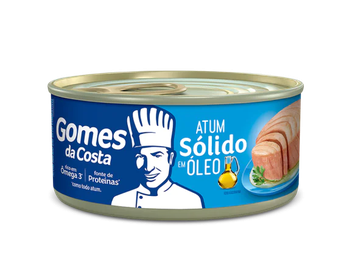 ATUM GOMES DA COSTA SOLIDO EM OLEO 170G