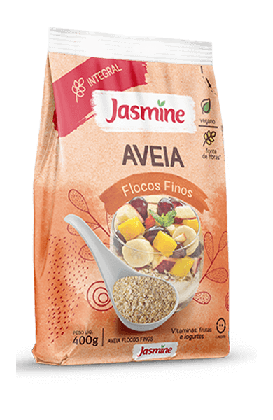 AVEIA JASMINE INTEGRAL FLOCOS FINOS 400G