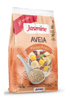 AVEIA JASMINE INTEGRAL FLOCOS FINOS 400G