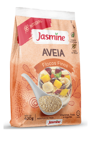 AVEIA JASMINE INTEGRAL FLOCOS GROSSOS 400G