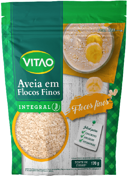 AVEIA VITAO FLOCOS FINOS 170G