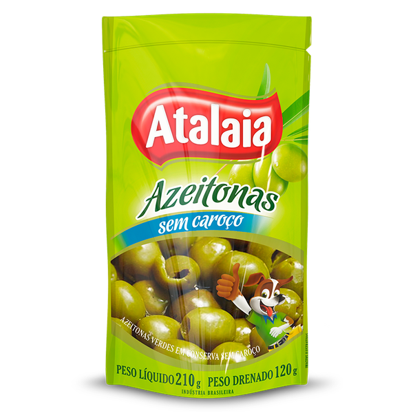 AZEITONA ATALAIA VERDE S/CAROCO 120G