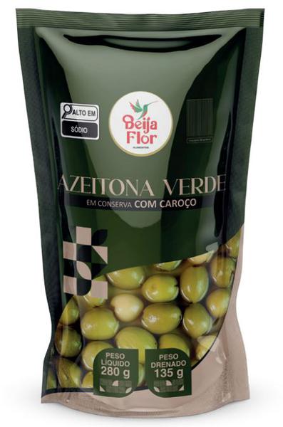 AZEITONA BEIJA FLOR VERDE C/CAROCO 135G