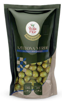 AZEITONA BEIJA FLOR VERDE S/CAROCO 1KG