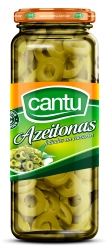 AZEITONA CANTU VERDE FATIADA 120G