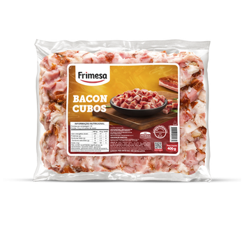 BACON FRIMESA EM CUBOS 400G