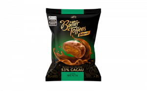 BALA ARCOR BUTTER TOFFEES 53% CACAU MENTA 500G