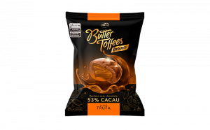BALA ARCOR BUTTER TOFFEES 53% CACAU TRUFA 500G