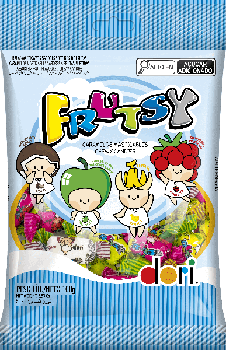 BALA DORI FRUTSY SORTIDAS 100G
