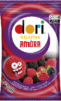 BALA DORI GELATINA AMORA 60G