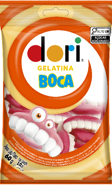 BALA DORI GELATINA BOCA 60G
