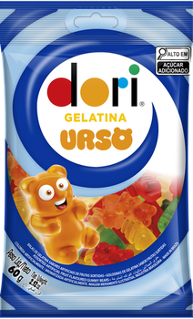 BALA DORI GELATINA URSO 60G