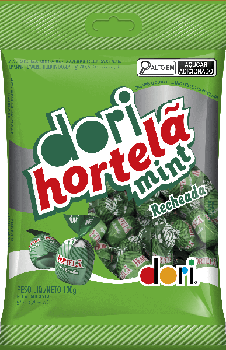 BALA DORI RECHEADA HORTELA 100G