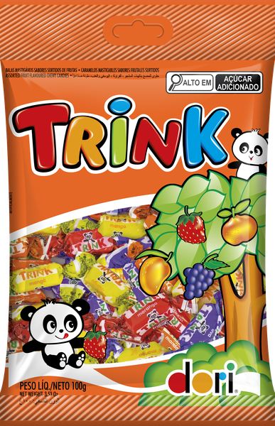 BALA DORI TRINK FRUTAS 100G