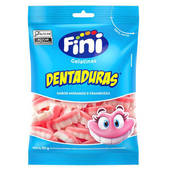 BALA FINI GELATINA DENTADURA 90G
