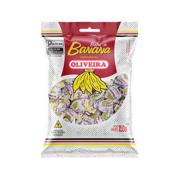 BALA OLIVEIRA BANANA 150G