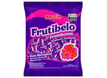 BALA PECCIN FRUTIBELO FRAMBOESA 250G