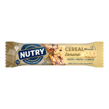 BARRA DE CEREAIS NUTRY MUITO MAIS BANANA 22G