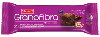 BARRA DE CEREAIS PARATI GRANOFIBRA BROWNIE 20G