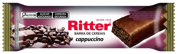 BARRA DE CEREAIS RITTER CAPUCCINO 25G