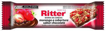 BARRA DE CEREAIS RITTER MORANGO COBERTURA CHOCOLATE 25G