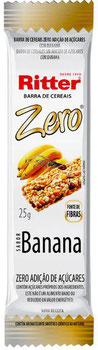 BARRA DE CEREAIS RITTER ZERO BANANA 25G